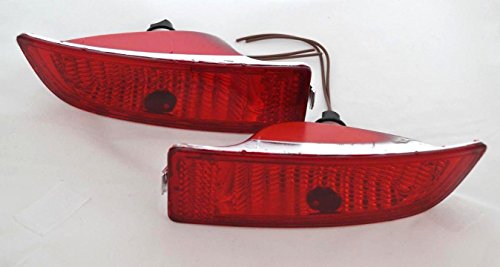 2 x rojo de la cola trasera Paragolpes Luz de marcador para Sprinter W906 2006 - 2015