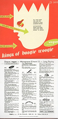 Albert Ammons - Meade Lux Lewis - Blind John Davis Kings of Boogie Woogie - MINI LP REPLICA CARD SLEEVE 21-track CD Vogue