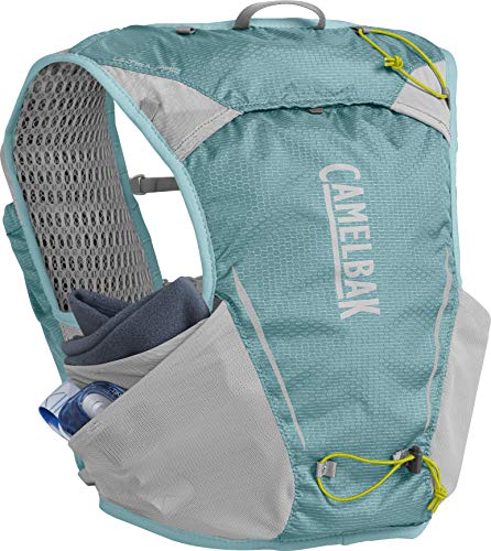 CamelBak Ultra Pro Vest Paquetes, Mujer, Aqua Sea/Plata, XS