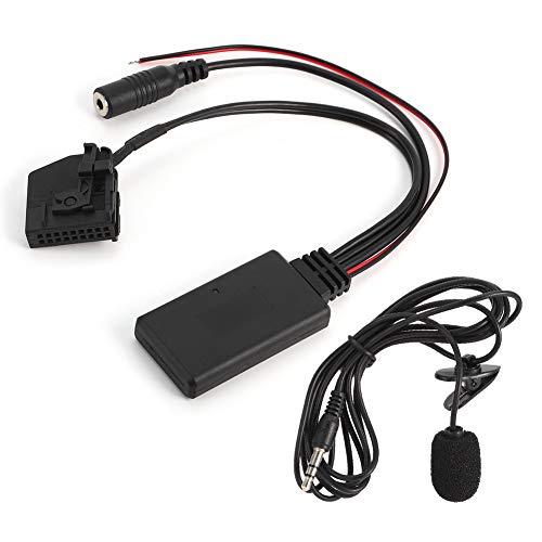 Duokon 18Pin Bluetooth AUX Cable adaptador de micrófono de coche apto para Mercedes Benz Comand 2.0 W211 W208 W168 W203