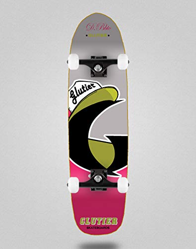 Glutier Pool Skate Skateboard monopatín Complete 8,5 California Pink