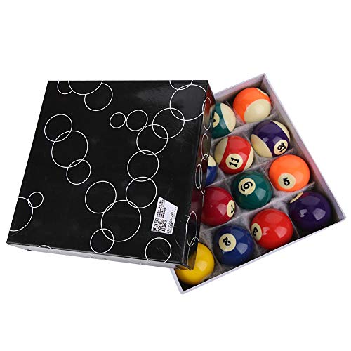 Keenso Bolas de Billar Profesionales/Juego de Bolas de Billar Completo 16 Bolas para mesas de Billar para Barra de Juegos