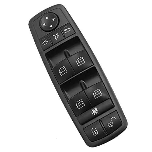 Lfldmj Interruptor de Control Maestro de Ventana eléctrica A1698206710, para Mercedes Benz B-Klasse W245 W169 A-Klasse