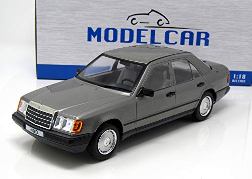 MCG Modelo de coche Mercedes W124 300D 1984 gris antracita 172 18100 1:18