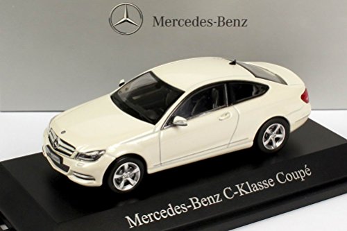 Mercedes Benz C-Klasse Coupe (C204) 2011 - Diamantweiß metallic. 1:43