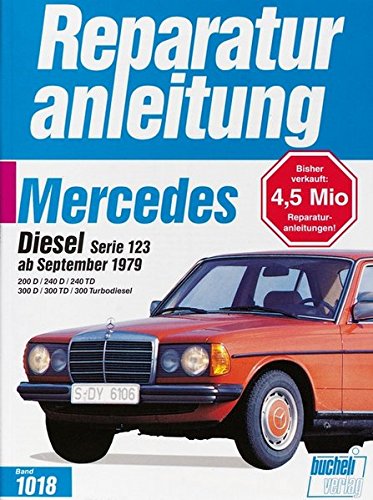 Mercedes-Benz Diesel Serie 123 ab September 1979: 200 D / 240 D / 240 TD / 300 D / 300 TD / 300 Turbodiesel