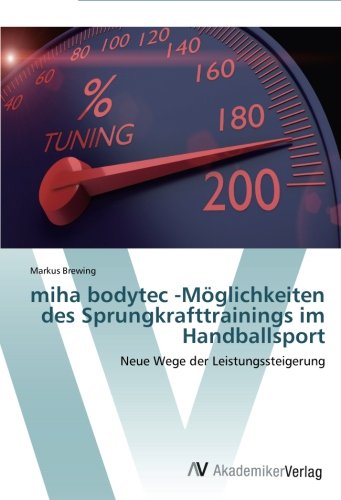 Miha Bodytec -Moglichkeiten Des Sprungkrafttrainings Im Handballsport