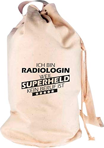 Mochila – Petate Ich bin radiologin, porque Super Held No Profesión es, naturaleza