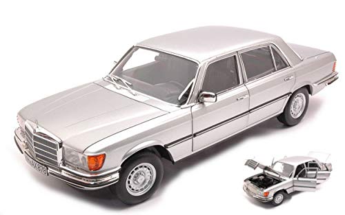 Norev Model Compatible con Mercedes 450 Sel 6.9 1976 Silver 1:18 NV183785