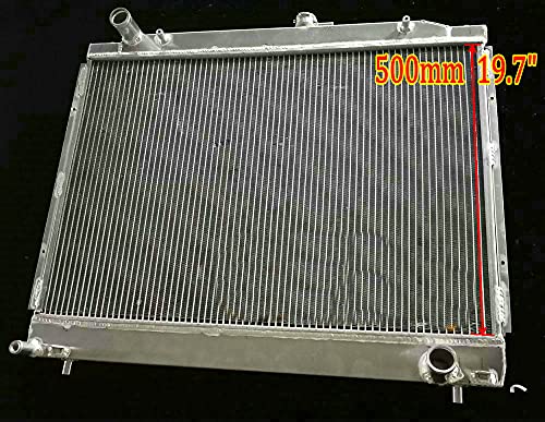 Radiador de aluminio para Mit-subi-shi Pajero/VSHOGUN MK2 MK3 3.0L 3.5L 3.8L V6 MANUAL 1994>ON