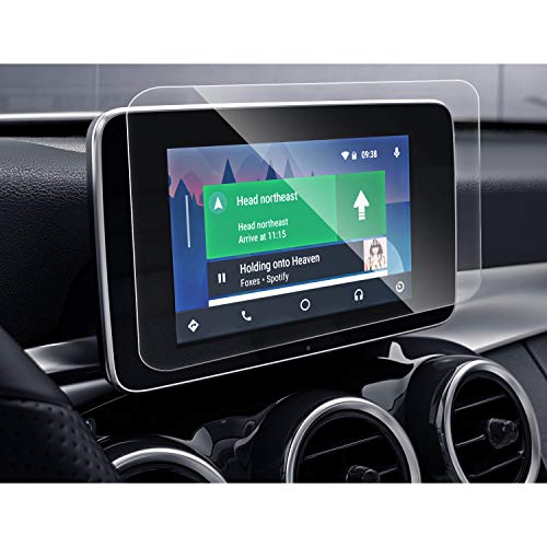 SHAOHAO Protector de pantalla para Mercedes Benz Clase C / GLC / GLC Coupe de 8,4 pulgadas GPS, transparente, resistente a los arañazos 9H antihuellas