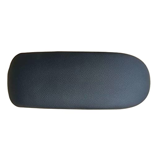 Tapa del reposabrazos de la consola central del coche para MINI Cooper almohadilla de la cubierta del reposabrazos de cuero de la PU (Negro)