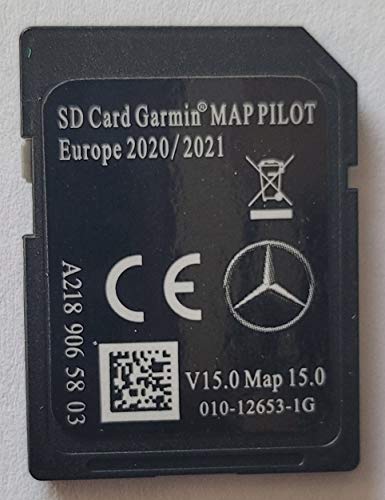 Tarjeta SD GPS Mercedes Garmin Map Pilot Europe 2020-2021 - STAR1 - v15 - A2189065803