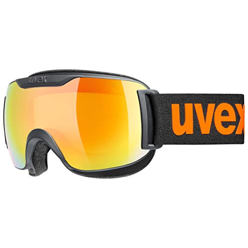 Uvex adulto downhill 2000 S CV gafas de esquí, negro, one size