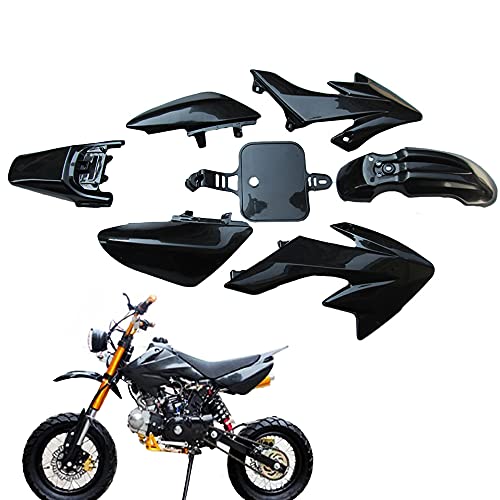 VDYXEW - Carenado de plástico negro para Honda CRF XR 50 CRF 125 cc SSR PRO Pit Dirt Bike…