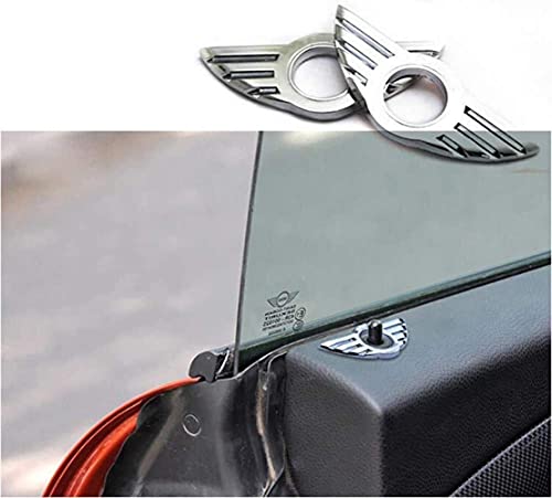YBNB 1 Uds Metal Estilo de Coche Pin de Puerta Cerradura ala Emblema Insignia Pegatina Decorativa para Coche para BMW Mini Cooper R56 R50 R53 F56 F55 R60 R57