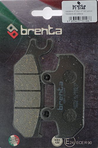 Brenta Pastillas freno organiche Moto para Yamaha 400 600 y Artesia, XT, XT K 600, XT z 660