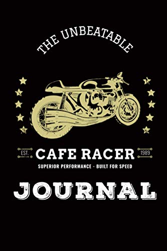Cafe Racer - 1989 Edition Journal: 120 Pages with Dotted Lined Paper size 6 x 9 Inches