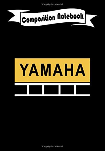 Composition Notebook: Yamaha 60th Anniversary Motorcycle, Journal 6 x 9, 100 Page Blank Lined Paperback Journal/Notebook