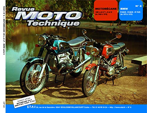 E.T.A.I - Revue Moto Technique 06 MOTOBECANE et - BMW R 50/5 R 60/5 R 75/5