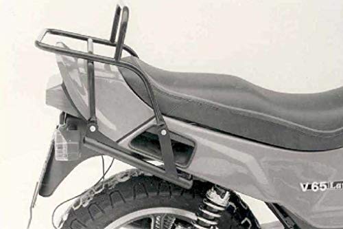 Hepco & Becker – Puente de Equipaje para Moto, Color Negro, para Moto Guzzi V 65 Lario