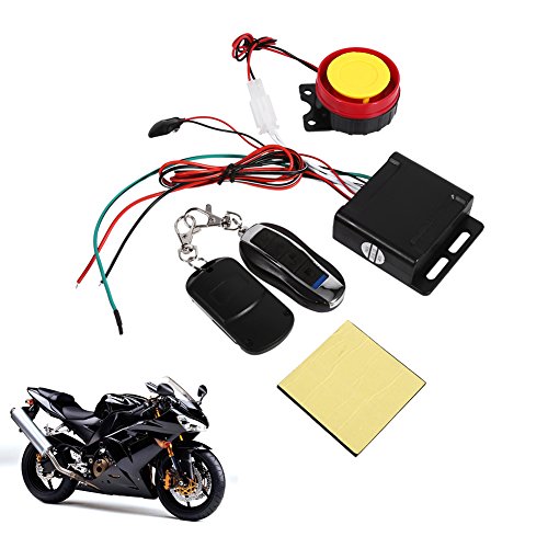 KEENSO Alarmas para Motos,Alarma Moto con Mando, Sistema de Alarma Antirrobo Alarma,125db para Motocicletas de 12V