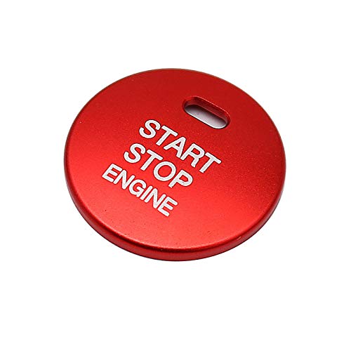 Lfldmj Ajuste de la Tapa de la Cubierta del botón de Arranque y Parada del Motor del automóvil, para Mazda 2 3 6 CX-3 CX-4 CX-5 CX-9 MX-5 Botón de Encendido del Interruptor de Arranque St