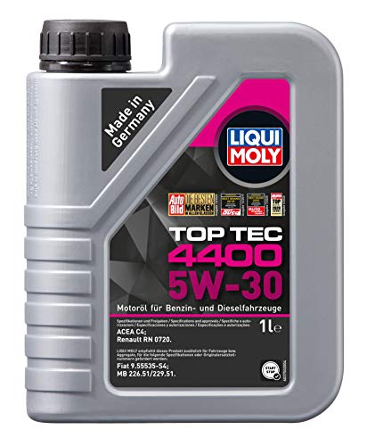 Liqui Moly 2319 - Aceite de motor, Top Tec, 4400, 5W-30, Booklet, 1 l