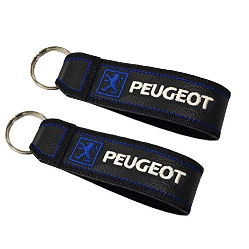 Moto Discovery Peugeot cordón Llavero Doble Cara (1 Pieza)