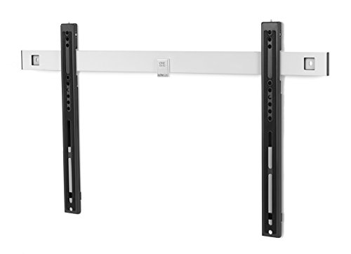 One For All - WM6611, Soporte de pared para TV de 32 a 84”, fijo, peso máx. 80kg, para todo tipo de TVs (LED, LCD y plasma), negro