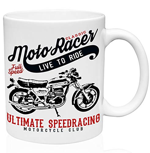 Ossa copa 250 classic moto racer ultimate speed racing 11oz Taza de café de cerámica de alta calidad