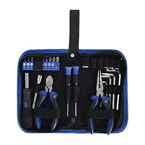 Oxford OX771 - Kit de herramientas para moto (unisex, talla única), color azul y negro