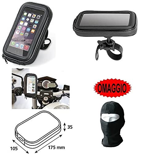 Porta móvil smartphone teléfono funda de manillar 90423 lampa bicicleta moto para Sherco Enduro 4.5 I 2008 – 2009
