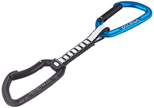 Salewa EXPR Set DYN Hot G3 STR/Bent Carabiner, Unisex-Adult, Blue, Uni