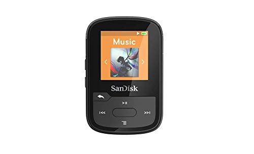 SanDisk Clip Sport Plus Wearable MP3 Player - Negro