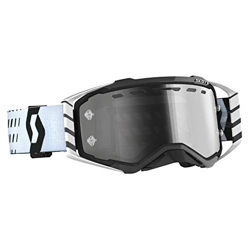 Scott Prospect Enduro LS MX Goggle - Gafas de motocross y montaña, color negro, blanco y gris