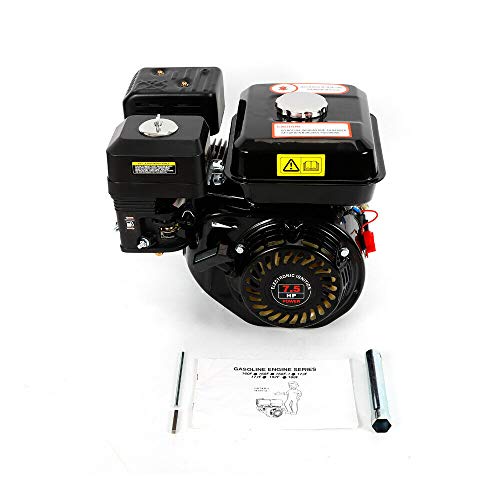TFCFL Motor de Gasolina 4 Tiempos 7,50 PS / 5,1 KW / 3600 RPM,Motor de Kart,Refrigerado por Aire,Alimentación por Gravedad,Motor Industrial, para Bombas (Tipo 3)