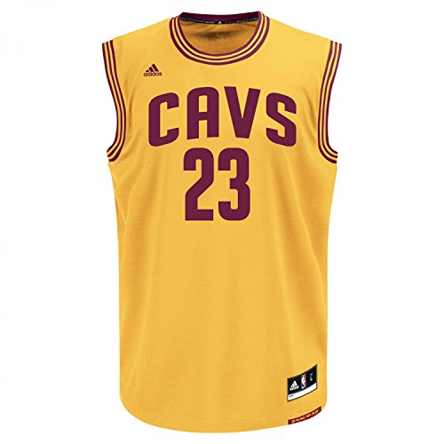 adidas INT Replica Jrsy Camiseta de Manga Corta, Hombre, Multicolor (NBA Cleveland Cavaliers 7 3Cc), XL