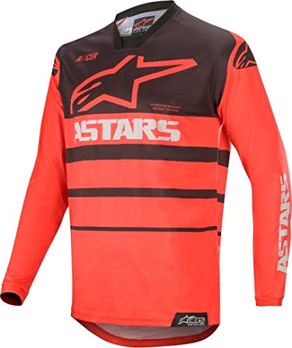 Alpinestars Camiseta De MX 2020 Racer Supermatic Rojo-Negro (M, Rojo)
