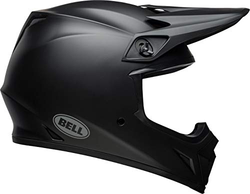 Bell Helmets BH 7091723 Bell MX-9 MIPS Matte, Hombre, Negro Mate XS