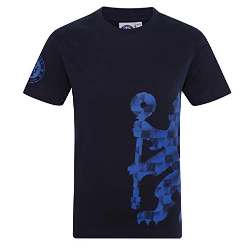 Chelsea FC - Camiseta Oficial Serigrafiada - para niño - 8-9 años