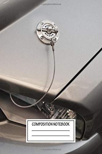Composition Notebook: Cars Ford Mustang Super Snake Automotive Works Wide Ruled Note Book, Diary, Planner, Journal for Writing