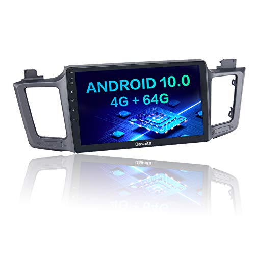 Dasaita 10.2 Pulgadas Android 10.0 Radio para Toyota RAV4 2012 a 2017 Estéreo para automóvil con navegación Bluetooth Carplay Android Auto DSP Radio 3 Puerto USB