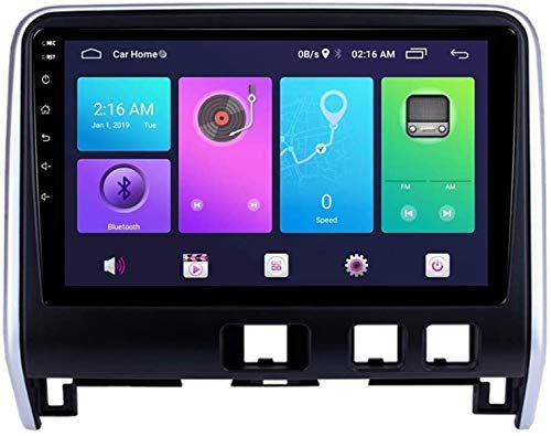 Estéreo de Coche Android para Nissan Serena 2016-2018 Sistema de Unidad Principal Navegación GPS Sat Nav SWC 4G WiFi BT Enlace de Espejo USB Carplay inalámbrico Incorporado