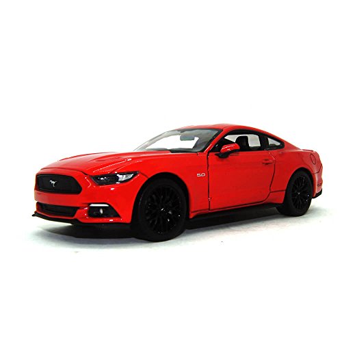 Ford Mustang GT, red 2015 1:24 Welly