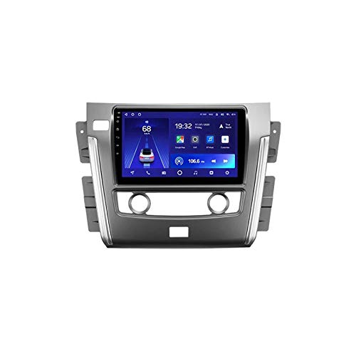 JALAL Android 10.0 Car Stereo Fit para Nissan Patrol Y62 Unidad Principal de Pantalla táctil de 9 Pulgadas Subwoofer Incorporado con cámara Trasera, Compatible con GPS/Dab +/SWC/Bluetooth/Mirror Li