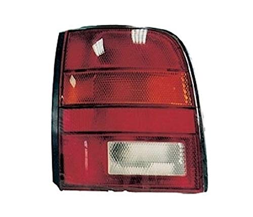 Luz trasera izquierda compatible con Nissan Micra 1992 1993 1994 1995 1996 1997 1998 VT960L lado del conductor lado izquierdo luz trasera montaje lámpara roja blanca