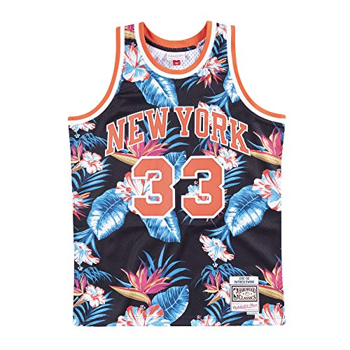Mitchell & Ness - Camiseta Deportiva para Hombre de la NBA NY Yankees Swingman M