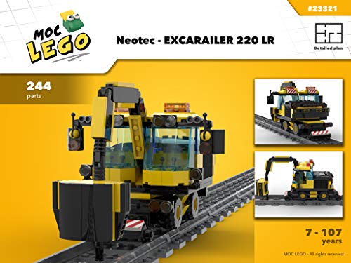 Neotec - EXCARAILER 220 LR (Instruction Only): MOC LEGO (English Edition)