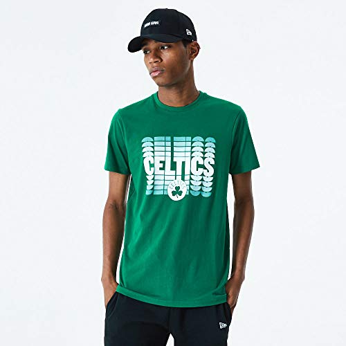 New Era Boston Celtics Modelo NBA Logo Fade tee BOSCEL Marca